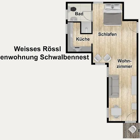 Weisses Roessl Schwalbennest